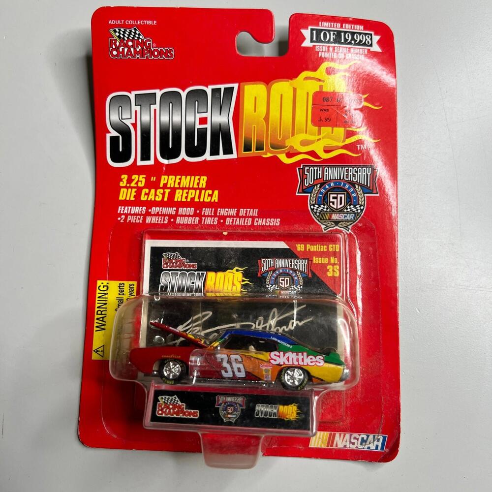 Racing Champions Stock Rods #36 Skittles‎ 1969 Pontiac GTO 1:64 Limited 1/19,998